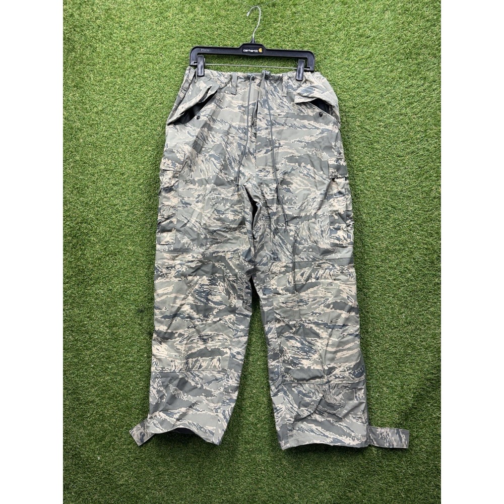 Air Force Utility Tiger Stripe Camo Digital Pants Gore-Tex Size Large Regular